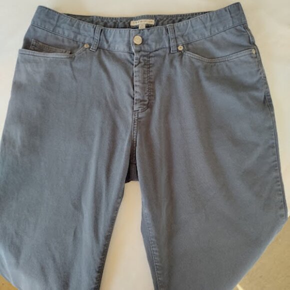 PETER MILLAR | Straight Leg Navy Blue Chino Pants Mens Business Casual Size 34 - Picture 3 of 14